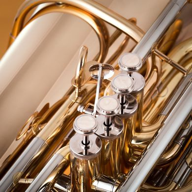 John Packer JP379CC Sterling CC Tuba in Gold Lacquer