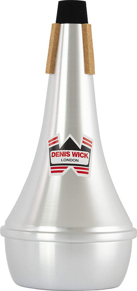 Denis Wick Straight Mute for Bass Trombone in Aluminum DWBTBNSTR
