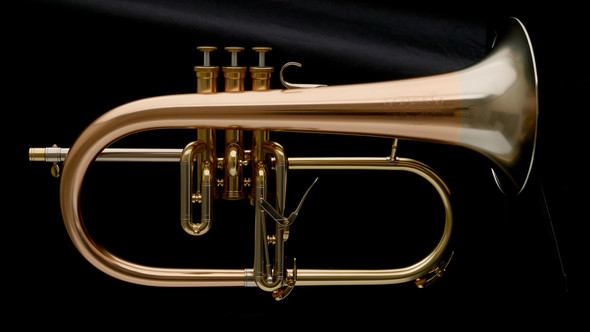 Adams F1 Selected Series flugelhorn full side view