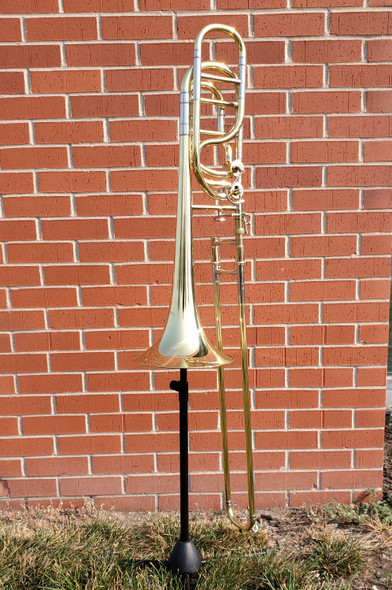 The ACB Doubler's Bass Trombone With Dual Independent Triggers in Polished Lacquer