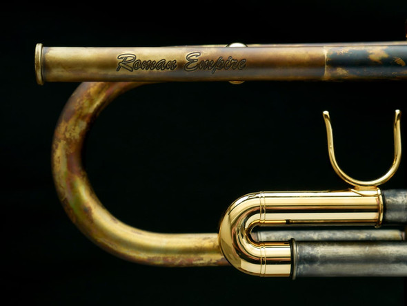 Beautiful Custom Schagerl Roman Empire Trumpet in Vintage Lacquer!