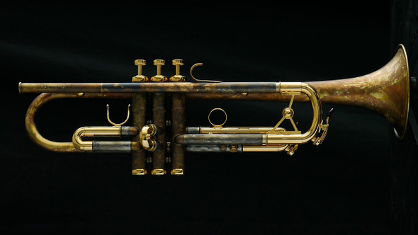 Beautiful Custom Schagerl Roman Empire Trumpet in Vintage Lacquer!