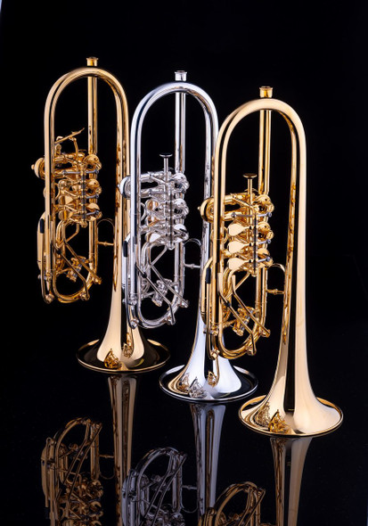 Schagerl Berlin Rotary Bb Trumpet: Build Your Own!