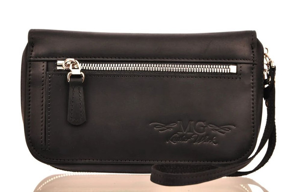 MG Leather Work 7-Mouthpiece Pouch in Leather