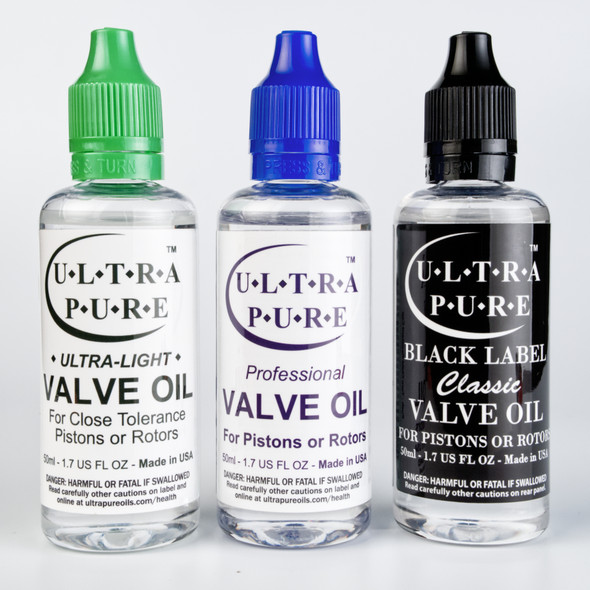 Ultra Pure Valve Oils (1.7oz/50ml)