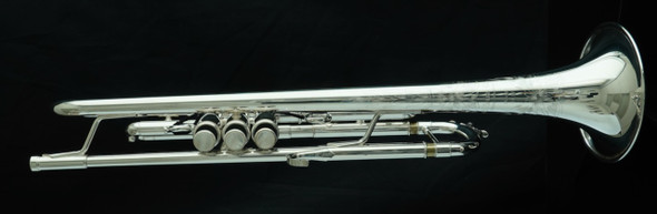 Shires  BLW  Trumpet in silver plate