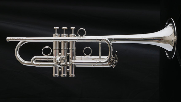 Schagerl 'Caracas' C Trumpet in  Silver Plate! Just back in stock