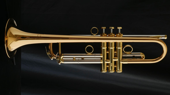 Schagerl James Morrison Signature Series trumpet JM2-L full side view