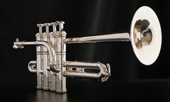 Brasspire Unicorn Piccolo Trumpet in silver plate: Amazing Value and Performance!