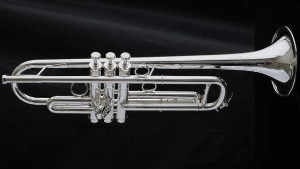 Back in stock! Schagerl James Morrison JM1X-S Bb Trumpet in Silver Plate 