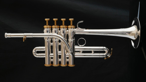 Jupiter 700 Series JTR710 Bb Pocket Trumpet - Silver Plated