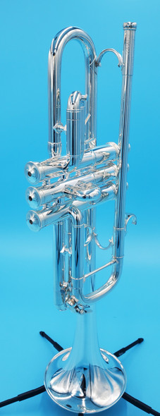 Antoine Courtois Paris 335 Confluence Series Medium Bore Professional C Trumpet Silver Plate