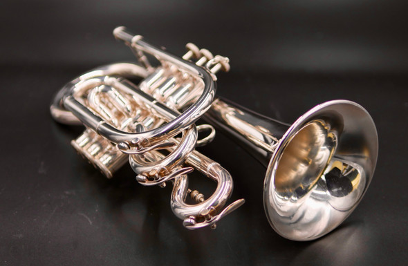 Pre-Owned Flip Oakes Wild Thing Cornet in Silver Plate!