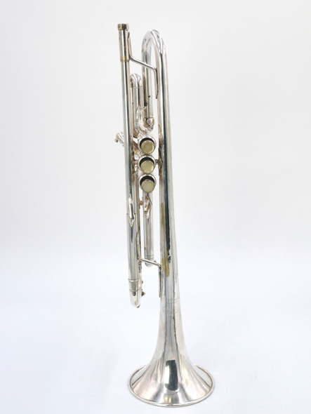 Pre-Owned Early 2000's Bach Stradivarius 37 Trumpet in Silver Plate!