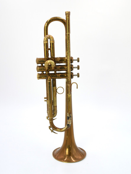Pre-Owned Vintage 1946 Frank Holton Model 48 Trumpet in Lacquer 