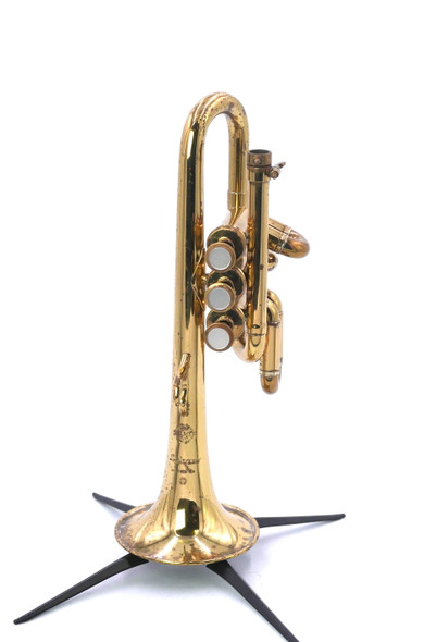 1970 Selmer 3-Valve Bb/A Piccolo Trumpet in Clear Lacquer 