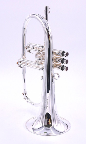 Adams Selected Series F2-LT Flugelhorn in Silver Plate