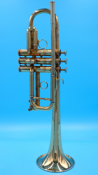 Rare  Kanstul 1510 C Trumpet in Gold Plate