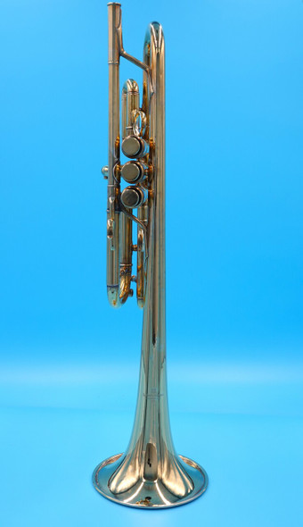 Rare  Kanstul 1510 C Trumpet in Gold Plate