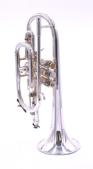 Pre-Owned Smith-Watkins K2 Professional Cornet in Silver Plate 