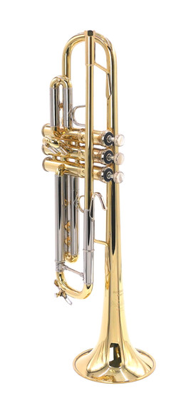 Pre-Owned Bach Stradivarius Model 18043R Trumpet in Clear Lacquer 