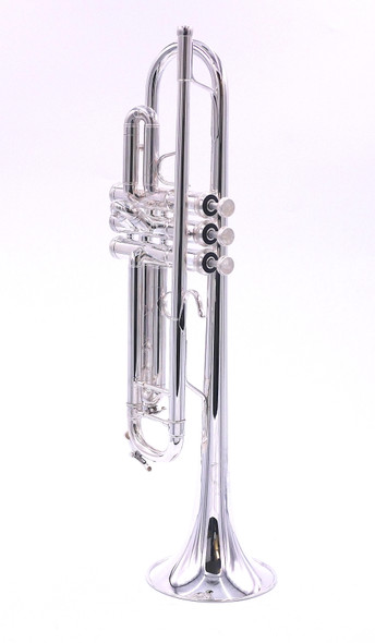 Back in Stock! B&S  Challenger I  3137 Trumpet in silver plate