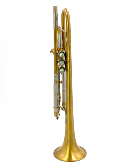 Classic  1934 Blessing Super Artist Trumpet in Brushed Raw Brass