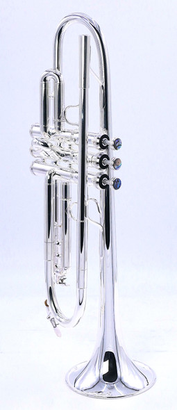 Bell Trumpets Entry Level Professional Model Trumpet in Silver Plate 