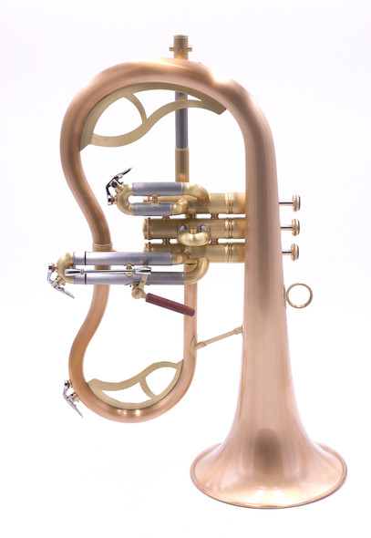 Pre-Owned Carolbrass CFL-7200-GSS Flugelhorn in Satin Lacquer 