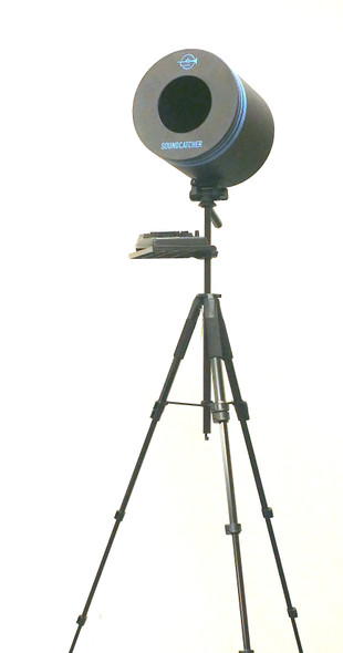 Soundcatcher PRO:  Trumpet practice iso booth  with mic and mixer