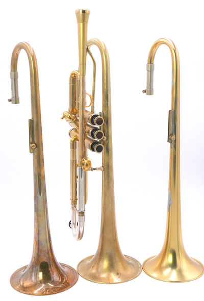 Amazing 3 Bell Set up: Adams A1v2 Custom Series Trumpet with integral mouthpiece!