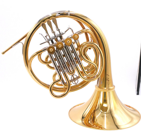XO 1650D Double French Horn In Clear Lacquer 