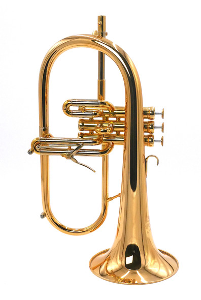 Pre-Owned Adams Sonic Flugelhorn in Gold Lacquer 