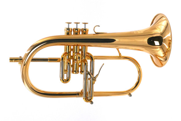 Pre-Owned Adams Sonic Flugelhorn in Gold Lacquer 
