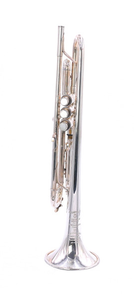 Post War Besson Brevette Pre-Owned Trumpet in Silver Plate