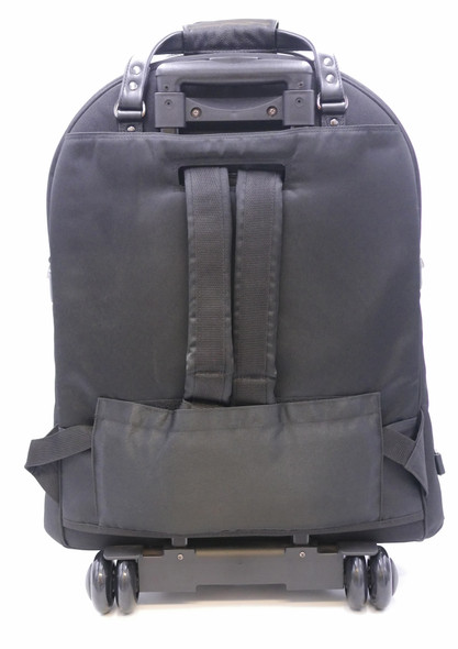 Super Triple Trumpet Wheelie Bag in Nylon w/ Leather Trim