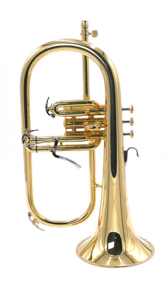 Pre-Owned Yamaha YFH-8310 Gen I Custom Z Flugelhorn in Clear Lacquer 