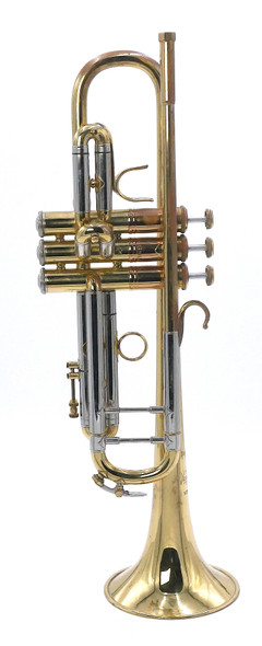 Pre-Owned Early 1950s Bach Stradivarius New York Model 37 Trumpet in Clear Lacquer 