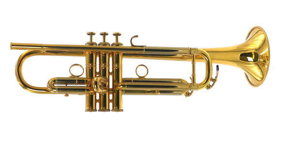 Pre-Owned Kanstul 1500B Bb Trumpet in Gold Lacquer  a great player!