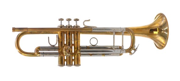 Pre-Owned Bach Stradivarius 43 Trumpet in Raw Brass 