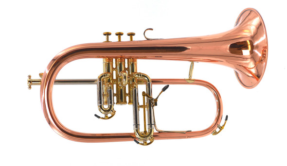 Pre-Owned Kanstul 1525 Flugelhorn in Clear Lacquer 