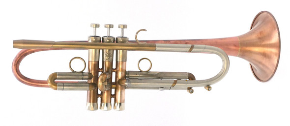 Pre-Owned Lotus Solo Model Trumpet in Raw Brass 