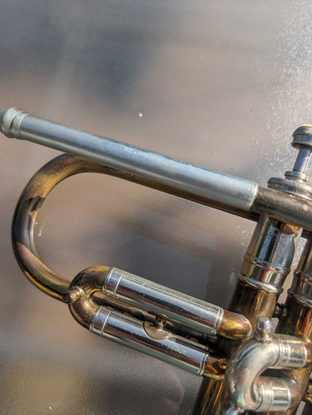 Rare  late 1940 Conn 22B New York Symphony Special Trumpet in original finish
