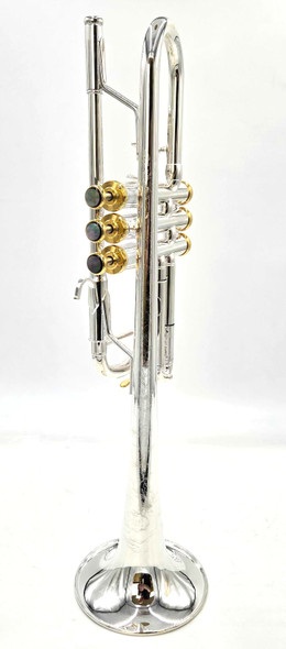 B Stock Y-Fort Custom YTR741 741  C Trumpet in Silver Plate!
