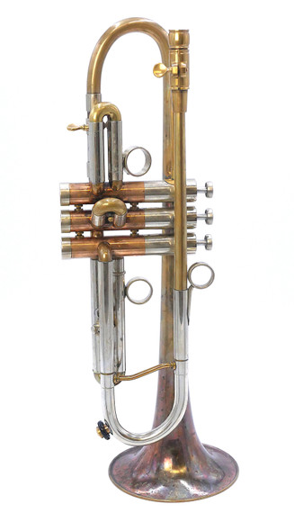 One Of Trent's Treasures: Adams Custom "Set-Up" Trumpet in Raw Brass