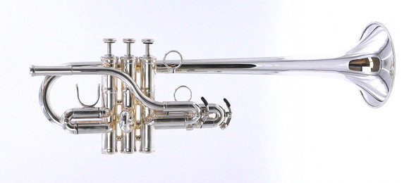 Pre-Owned Schagerl 'Phoibe' Eb Trumpet in Silver Plate 