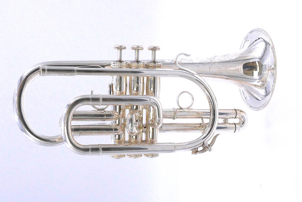 Pre-Owned S.E. Shires Model 7A Cornet in Silver Plate 