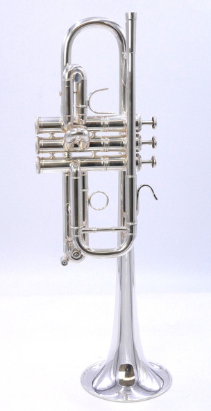 Pre-Owned Kanstul 1510B C Trumpet in Silver Plate 