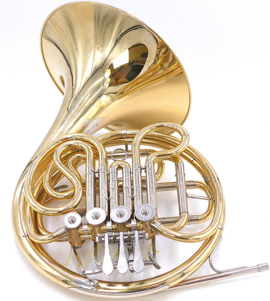 Pre-Owned Yamaha YHR-567 French Horn in Clear Lacquer  