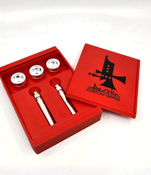 Build your own ACB Trumpet Mouthpiece Kit (Two-piece mouthpieces includes 3 tops & 2 backbores)